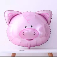 21 inches Forest theme animal Pig head happy birthday party aluminum foil balloon