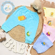 [BB35] Colored Diaper Pants Made of Soft, Sweat-Absorbent Cotton for Babies from 3-12kg - BABIBOO