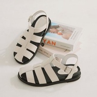 抗水Q彈!寬帶漁夫涼鞋 友善尺碼37-45_白