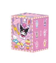 Sanriio box การ์ตูนตุ๊กตา ของขวัญวันเกิด กล่องตาบอดทำมือ Kulomi แฟชั่นยอดนิยม กล่องสุ่ม กล่องตาบอด ข