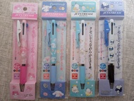Sanrio Melody/ Pochacco PC狗/ 玉桂狗/ Snoopy Jetstream 0.5mm 三色筆