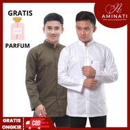 PUTIH Plain White Koko Shirt Long Sleeve Koko Tojiro Shirt The Latest Contemporary Ammu Koko Tojiro 
