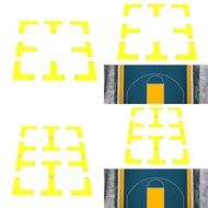 [xdnblun] Pickleball Court Marker, Easy Setup Stadium Landmark, Court Lines Marker Lines