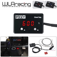 Car Exhaust Temp Gauge Exhaust Gas Meter Digital With Sensor EXT Temperature Meter Turbo for 4WD Hil