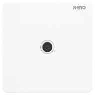 NERO 1 GANG TV OUTLET NERO OUTLET TV 1GANG CASA X2TV-W