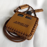 VAGARY Leather Sleeve Case Voopoo ARGUS P2 Free Lanyard