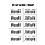 Sticker Barcode Product