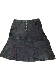 克裡斯丁 立裁牛仔裙