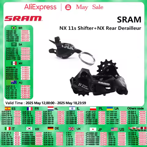 SRAM NX 11s Shifter Rear Derailleur RD Long Cage 11 Speed Shifetr For MTB Mountain Bike Bicycle