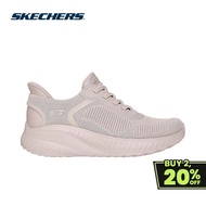 Skechers Women Slip-Ins BOBS Sport Squad Chaos Current Muse Casual Shoes - 117497-NAT Memory Foam