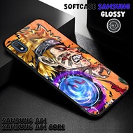 (AA47) Softcase SAMSUNG A01 | A01 CORE | NARUTO LIMITED | Cool and Cute Samsung Case | Glossy Case S