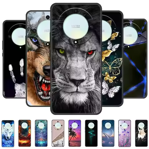 For Honor Magic6 Lite 5G Case Shockproof Soft TPU Silicone Phone Cover For Honor Magic 6 Lite 5G Cap