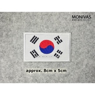 Korea National Flag Iron On Patch DIY Country Representation Badge