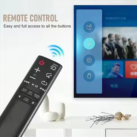 *A96Z Remote Control Ah59-02733B For Samsung Soundbar Hwk360 Hwk450 Hwk550 Hwj4000
