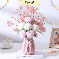 PDONY Artificial Flowers Bridal Home Decoration Hydrangea Bouquet Nordic Wedding Fake Flowers