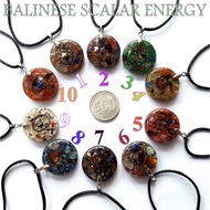 PENDANT 4 POWER 7 CAKRA ORGONITE SCALAR ENERGY