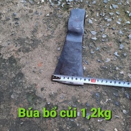 Búa bổ củi dùng trong gia đình loại 12kg- thép nhíp chuẩn (giá bán 1 cái)