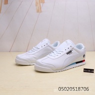 P-M New Style BMW Co-Branded Scuderia Racing Shoes Sports Running Shoes Casual Sports Shoes P-M Women's Shoes White Shoes OIY6