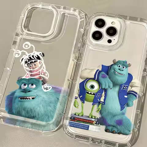 Disney Monsters University Clear Case For Huawei P30 P40 P50 P60 Pro Honor 100 90 80 70 60 50 X9 X9A