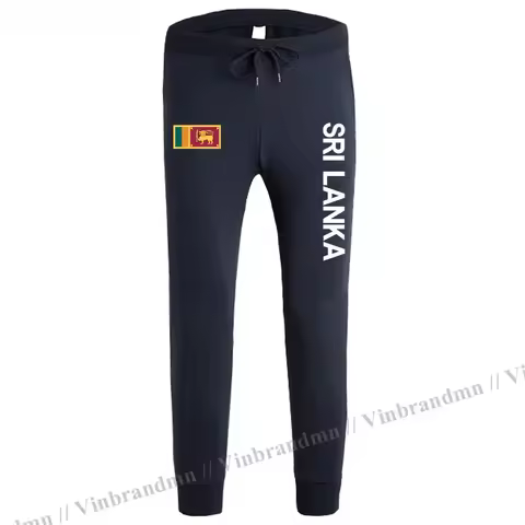 Sri Lanka Lankan LKA Ceylon Mens Pants Joggers Jumpsuit Sweatpants Track Sweat Fitness Fleece Tactic