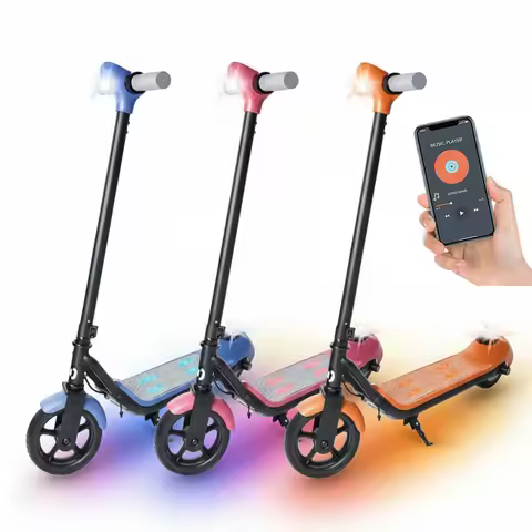 Electric Scooter 110w 24v 2.5ah Battery 10–14km/H Safe Speed Foldable Lightweight Aluminum E-Scooter