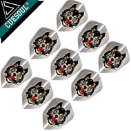 CUESOUL Dart Flights Dart Flight Dart Wings Dart Tail ，Set of 9 pcs