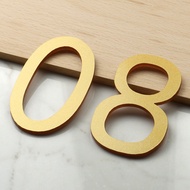 Number house Number house Number Number Number house Number Acrylic 3d Three-Dimensional Number Stic