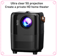 โปรเจคเตอร์ Mini Portable 4K Ultra HD Projector สำหรับโทรศัพท์มือถือ Android Mini Projector Keystone