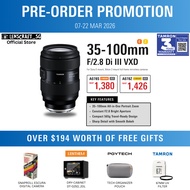 Tamron 35-100mm F2.8 Di III VXD Lens [A078S] For Sony E / [A078Z] for Nikon Z | Tamron Singapore War