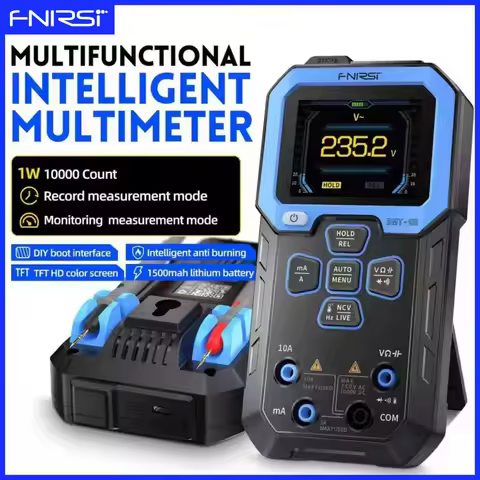 FNIRSI DMT-99 Digital Multimeter 9999 Counts Precision Measuring Instrument Automatic Measurement El