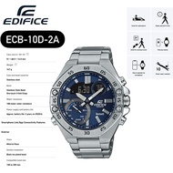 [OFFICIAL CASIO WARRANTY] EDIFICE ECB-10D-2A SERIES SMARTPHONE LINK ANALOG-DIGITAL WATCH