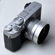 Fuji X100Vi Metal Round Hood with Lid X100V FT S