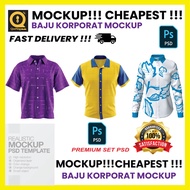 Baju Korporat Mockup Murah Lelaki & Wanita