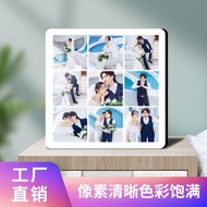 Large Version Jiugongge Customized Wedding Photo Baby Photo Parent-Child Photo Frame Set Photo Frame