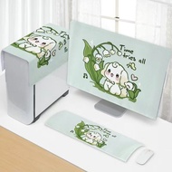 Desktop Computer Cover 3-Piece Set – Dust-Proof Monitor, CPU & Keyboard Cover