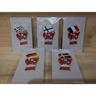 1996 Coca Cola Atlanta Olympic Pin Badges 5pcs