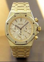 ❮訂製❯Seiko mod 金色   採用精工VK63石英機芯
  計時碼功能
  41mm 904L精鋼 
  附送精美錶盒