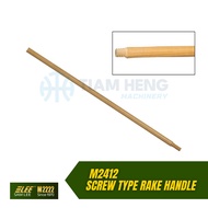 SAM LEE M2222 M2412 SCREW TYPE RAKE HANDLE (WOOD) 48"x22MM