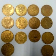uang logam 500 rupiah melati