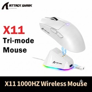 Attack Shark X11 Wireless mouse 22000DPI RGB magnetic charging dock
