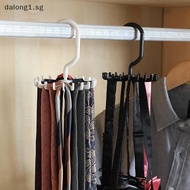 [dalong1] Rotag Hook Holder Rack Storage Hanger Tie Belt Hanger Space Saver Rotate Scarf Holder Closet Organization Hangers [SG]
