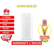 Huawei B818 B818-263 4G 1600Mbps SIM ROUTER for unifi air celcom maxis umobile digi +