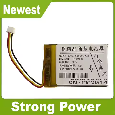YDLBAT 1600mAh Wireless Headset Battery for Logitech Series master 3 anywhere 2s G900 G403 G703 G903