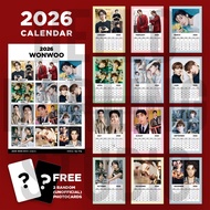 Kpop Calendar 2026 SVT WONWOO