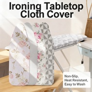 Cotton Iron Board Silver Coated Resist Reflect Heat Premium Non-Slip Tabletop Adjust Cover