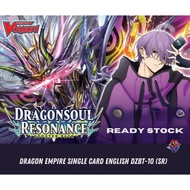 DRAGON EMPIRE SINGLE CARD ENGLISH DZBT-10 (SR)