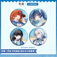 [Shipped In 7 Days] Official Authentic Chisa/Augusta/Luno/Galbena Badge LS Wuthering waves Kuro game