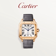 Cartier Cartier Santos Mechanical Watch Rose Gold Replacement Dual Strap Watch