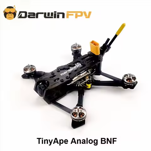 DarwinFPV TinyApe Freestyle FPV Drone TinyApe Analog BNF/ Happymodel Mobula6 65mm 1S ELRS 2.4G CineW