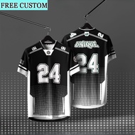 Special Print Design Collar Various Styles Jerseys Custom Name Baju Lelaki Viral Jersey Summer Unise
